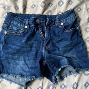 Born primitive Jean shorts